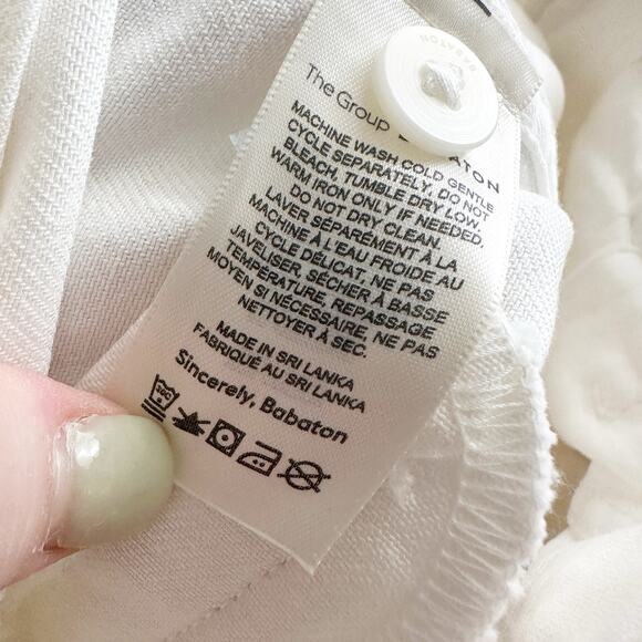 Aritzia / The Group Babaton‎ Antares Pleated Pant in GD Espace NWT Size 6 - Picture 10 of 16